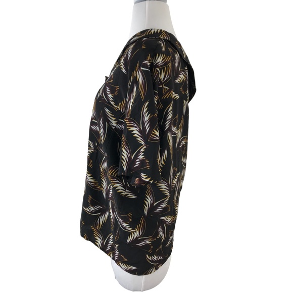 A.L.C. Josephine One Shoulder Silk Blouse - Picture 4 of 8